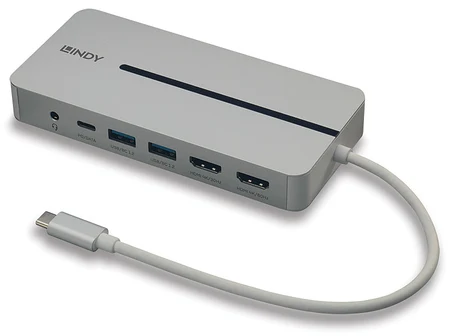 LINDY DST-Mx Duo, USB C 4K