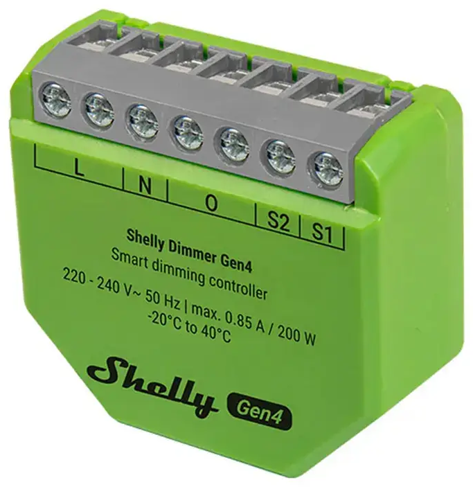 Shelly Dimmer Gen4 Zigbee/Matter Smart Dimmer