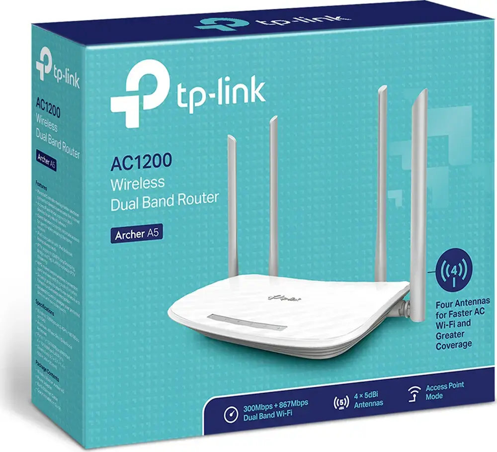 TP-LINK TPLINK WLAN maršrutētājs WLANRouter (Archer