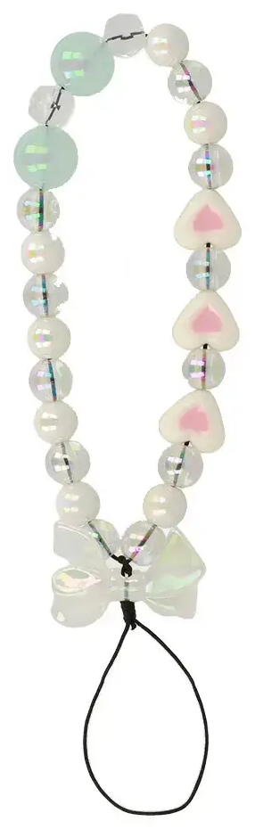 Fusion Accessories Phone pendant GC-036 white