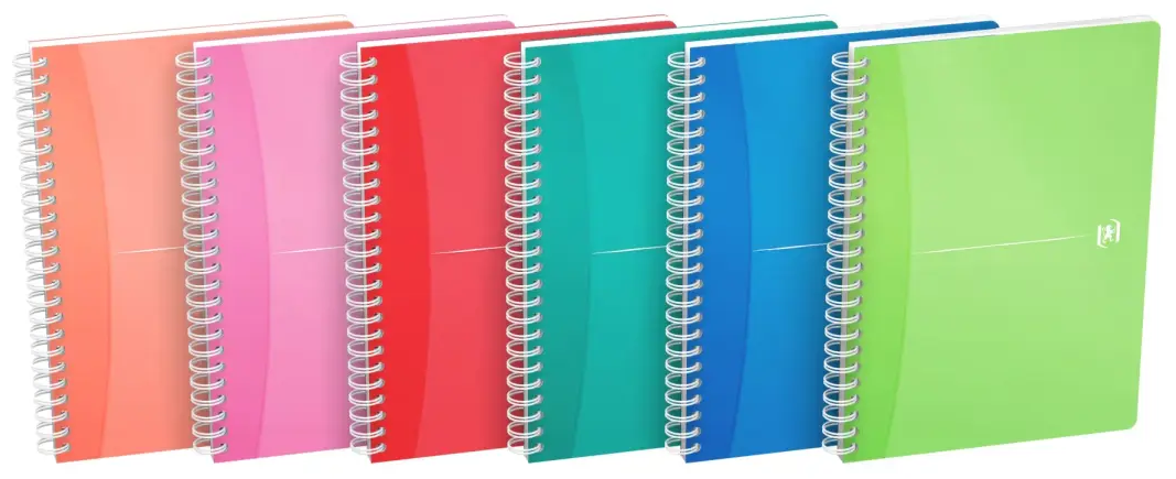 Spiral notebook Oxford My Colours, A5