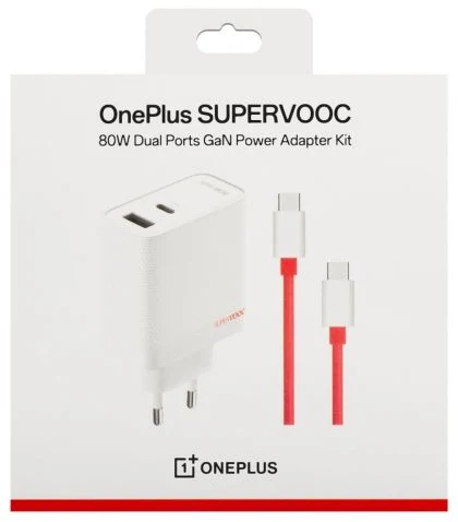 Lādētājs OnePlus 80W divi porti SUPERVOOC