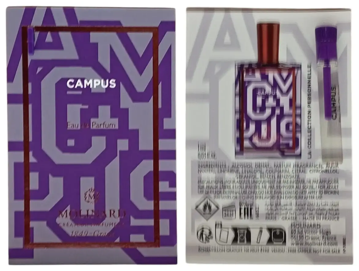 Molinard, Collection Personnelle - Campus, Eau