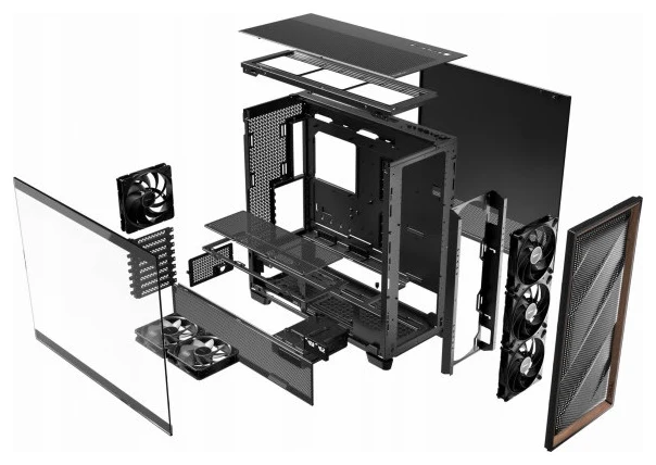 Antec Geh Full FLUX PRO E-ATX/ATX/M-ATX/ITX