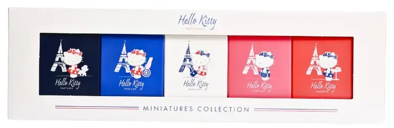 Komplekts Hello Kitty: Around Paris Blanc