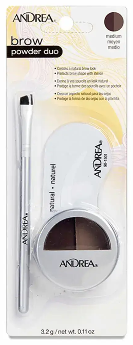 Eurostil Cejas Andrea Powder Duo Marron