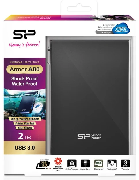 Ārējais cietais disks HDD Silicon Power