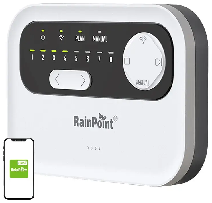 RainPoint WiFi 8-zone sprinkler controller