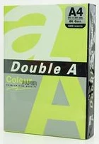 Papīrs "Double A Colour" A4 500lp. 75g Neon Green