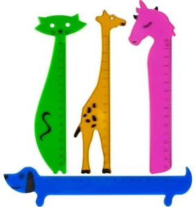 Lineāls "Animals" 15cm
