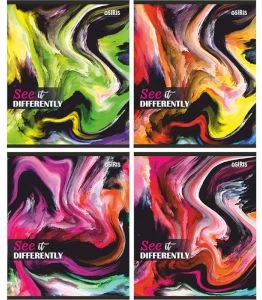 Notebook sguared 48sh. "See it Differently"