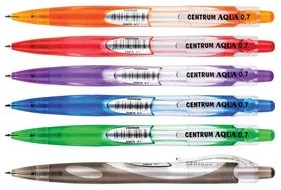 Авторучка шариковая AQUA синяя 0.7mm