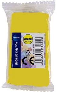Plastilīns dzeltena kr. 50g