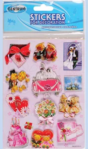 Decoration stickers 12.5x23cm