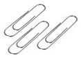 Paper clips 25mm FOROFIS nickel round 100pcs /paper box
