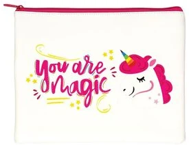 Envelope with zipper A5