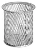 Galda paliktnis pildspalvām FOROFIS 7.5x10cm (metāla siets, sudrabs)