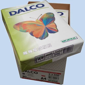Papīrs A4 500lp. 80g/m2 "Dalco"