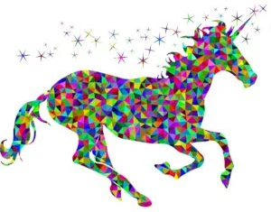 Akrila krāsas un kanvas attēlu gleznošana pēc numuriem "Unicorn" 40x50cm