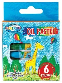 Oil pastel krītiņi 6kr. ZOO