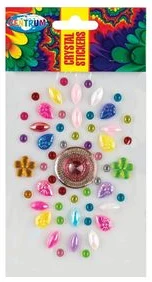 Decoration stickers  "CRYSTAL" 14x9.5cm (assorted)