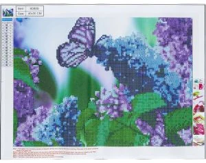 Dimanta mozaīka 5D "Butterfly" 30x40cm