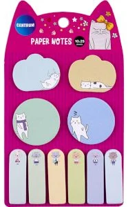 Papīra indeksi "Cute Cat" 10gb.x25lp.