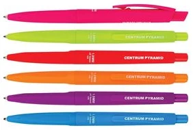 Automātiska lodīšu pildspalva PYRAMID zila 1.0 mm (tinte uz eļļas bāzes)
