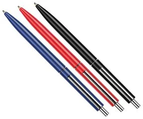 Ball pen "Legend" FOROFIS retractable oil based blue ink 0.7mm /paper box