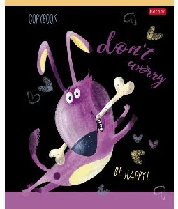Klade rūtiņu 48lp. "Be happy!"
