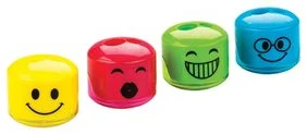 Sharpener plastic "Smile" with container