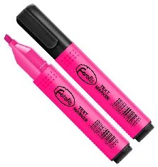 Text marker pink chisel tip 1-4mm FOROFIS