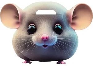 Zīmēšanas albums "Mousy" 60lp.28.5x24.5cm
