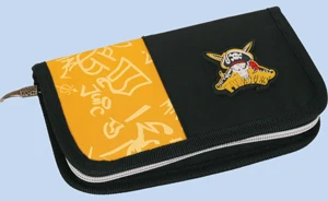 Pencil case single "Pirates" 19x11x2.5cm (polyester)
