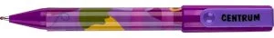 Automatic ball pen oil blue ink 0.7mm