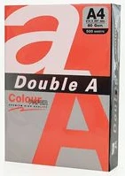 Papīrs "Double A Colour" A4 500lp. 80g Red