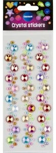 Decoration stickers  "CRYSTAL" 17x7cm