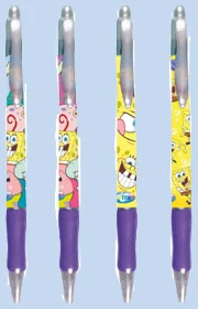 Automātiska lodīšu pildspalva "Sponge Bob" zila 0.7mm