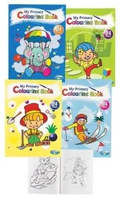 Book colouring A4 24pages