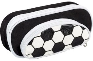 Penālis-kosmētikas maks "Football" 22x7x9cm
