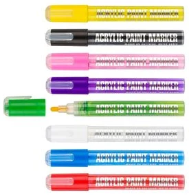 Marker acrilic paint 3-5mm (assorted)