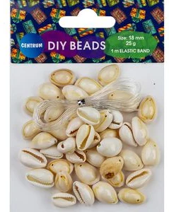 Бусины для рукоделия "Shells" 18мм 25гр. Ракушки