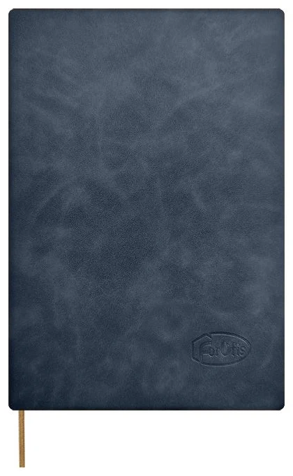 Datebook Forofis, A5, lined, without dates, soft cover, blue, 120sh.
