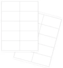 Self-adhesive white labels FOROFIS 105x57mm A4 100sh.