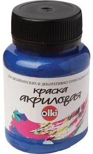 Akrila krāsa OLKI 100ml zila