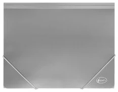 Mape ar gumijām A4*3cm FOROFIS 0.60mm (pelēka)
