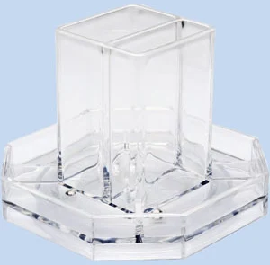Desk set clear