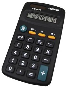 Calculator 8 digits 113x63x21mm