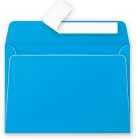 Aploksnes C6 114x162 (10gb.) zilas