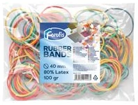 Gumijas naudai FOROFIS 100gr (80% lateksa) asorti
